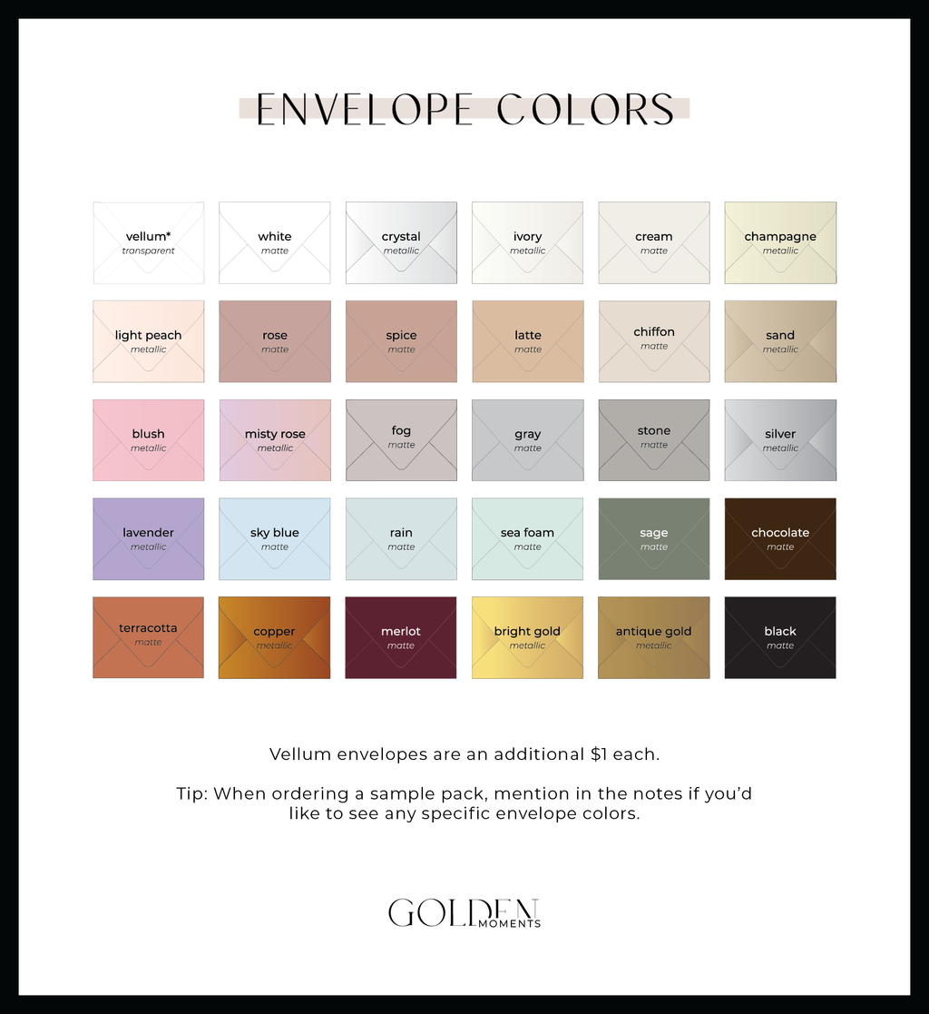 Invitation Sample Pack