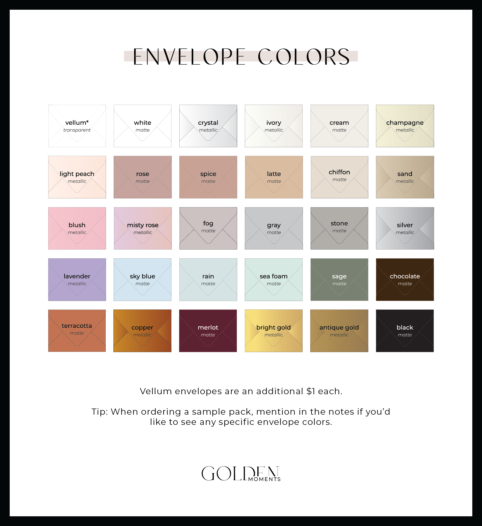 Invitation Sample Pack
