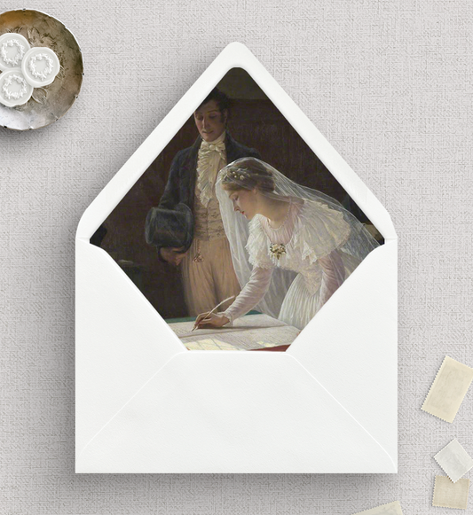 Envelope Liners | The Wedding Register