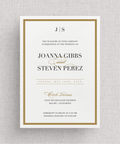 Frame'd - No. 1 | Card Stock Wedding Invitations | Personalized Design