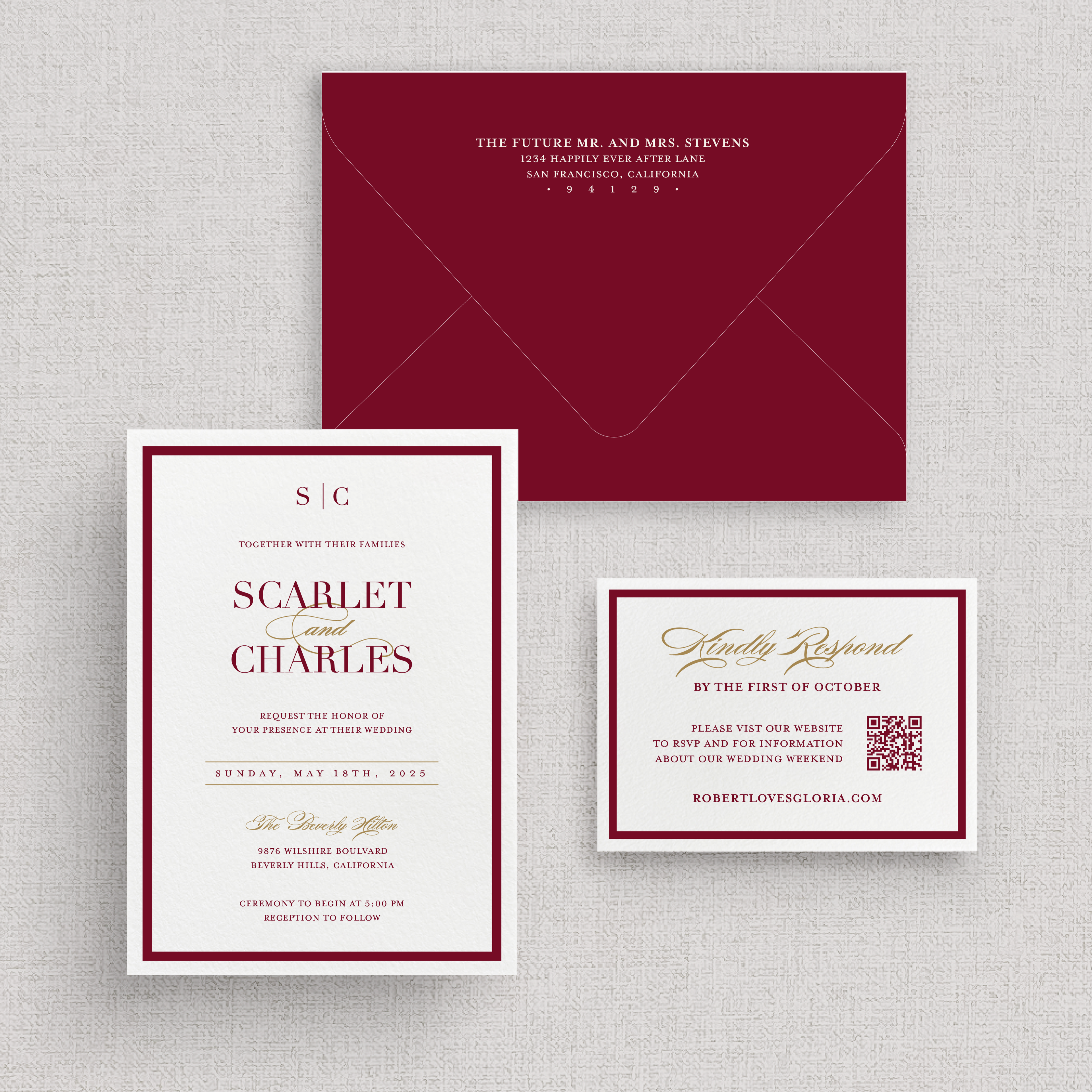 Frame'd - No. 1 | Card Stock Wedding Invitations | Personalized Design