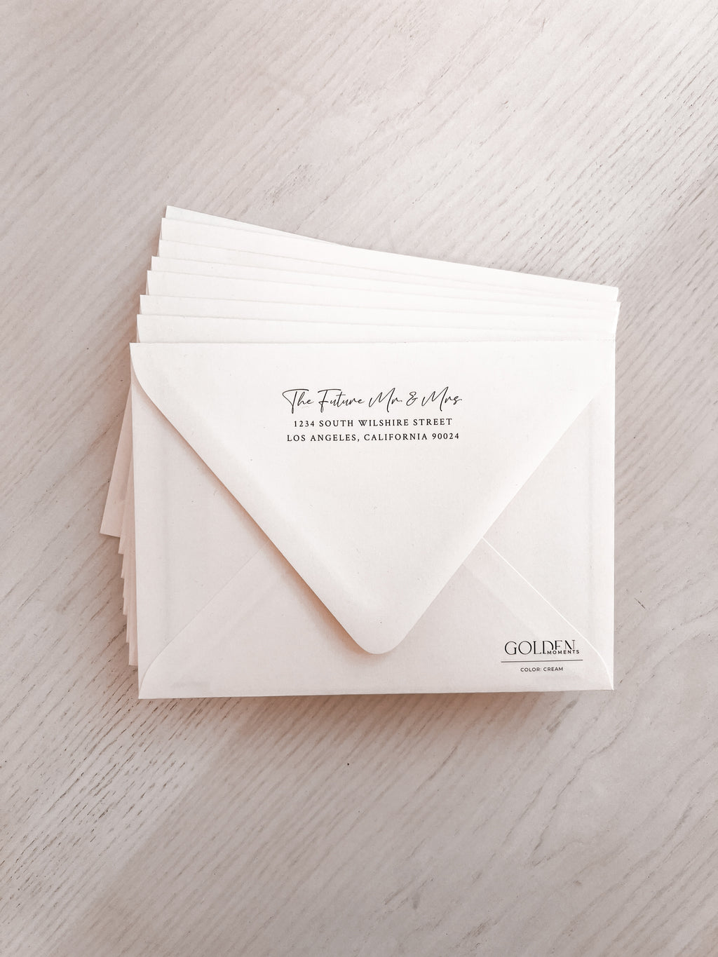 Modern Script Invitation Suite | Card Stock Wedding Invitations | Personalized Design