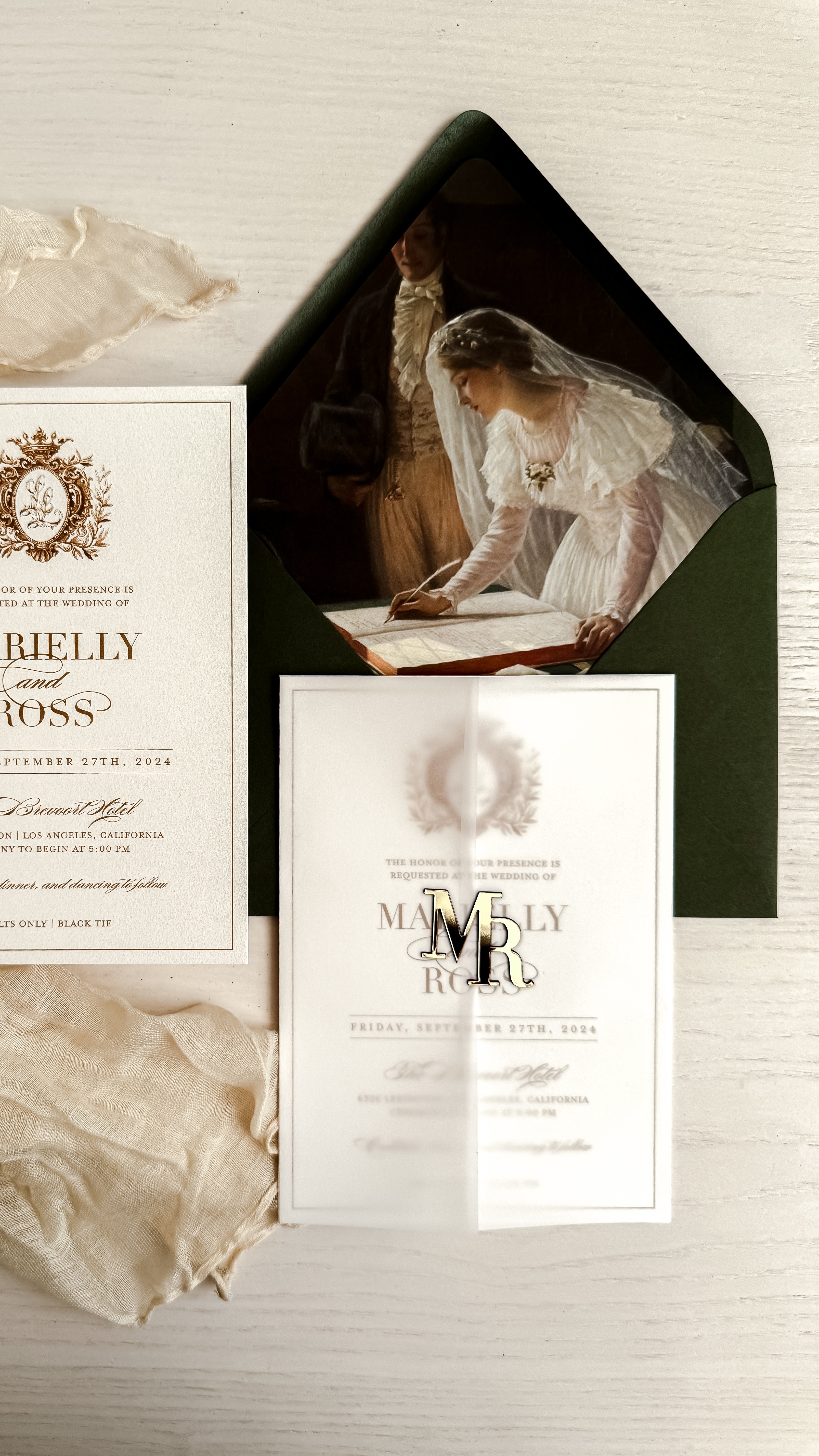Envelope Liners | The Wedding Register