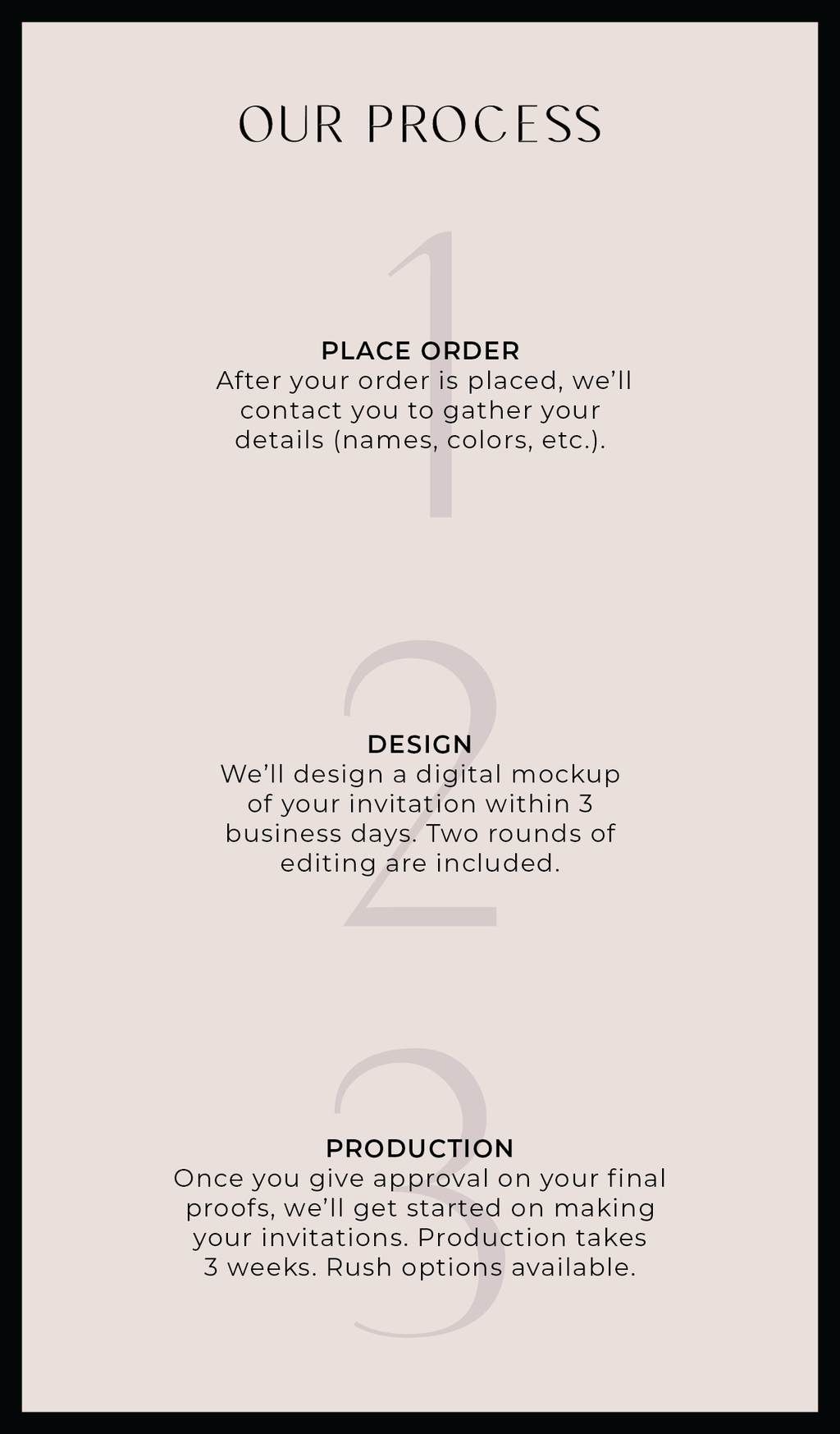 Invitation Sample Pack