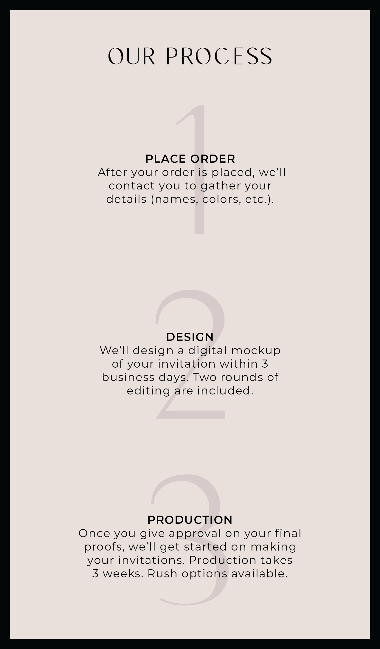 Invitation Sample Pack