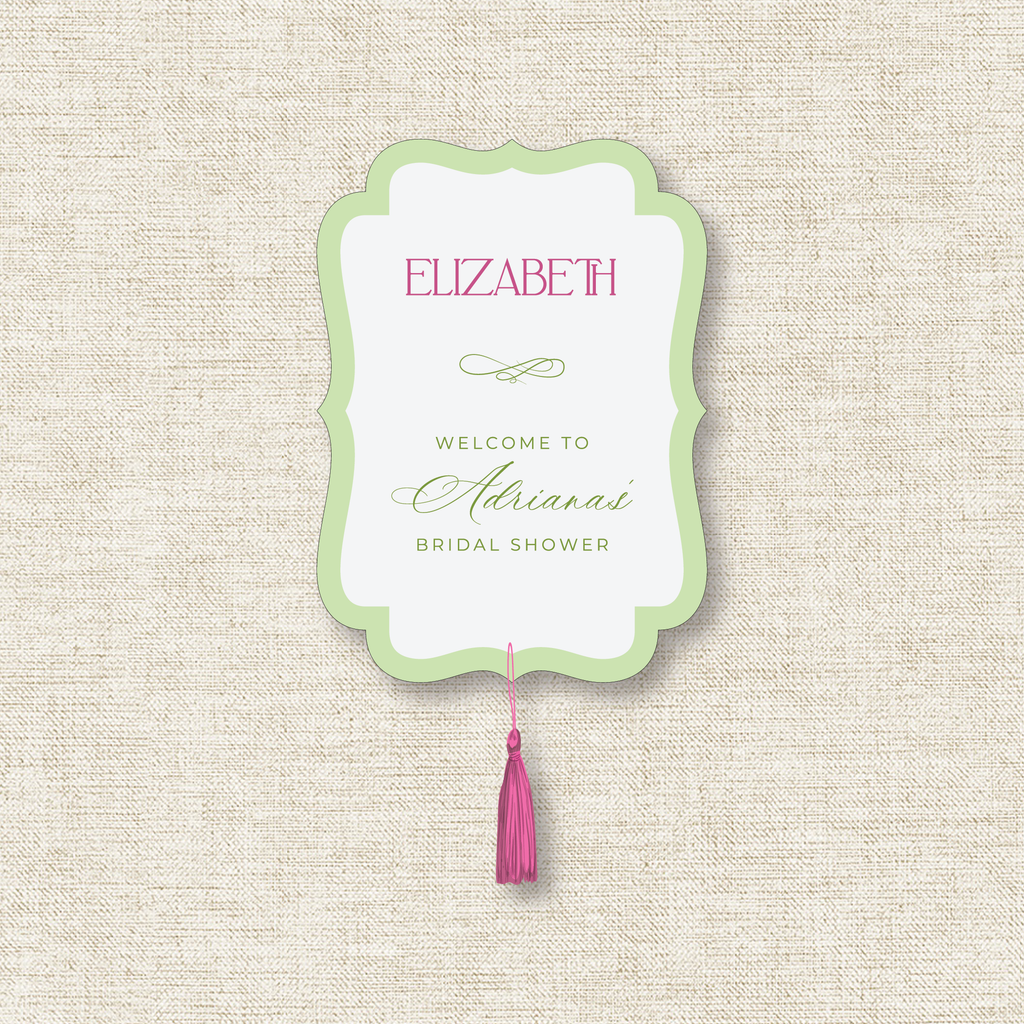 Antoinette | Vintage Shape Place Cards with Tassel