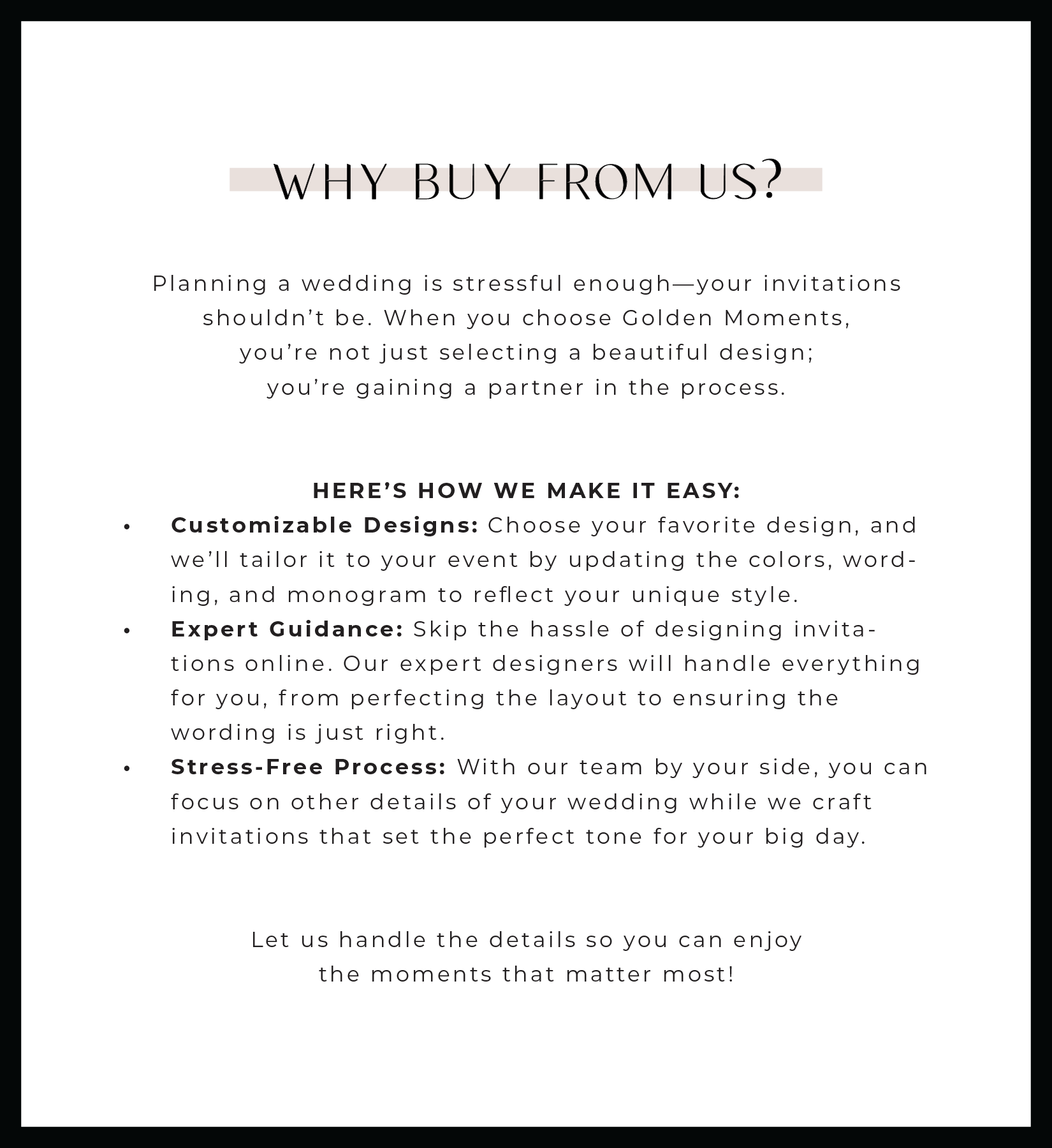 Invitation Sample Pack