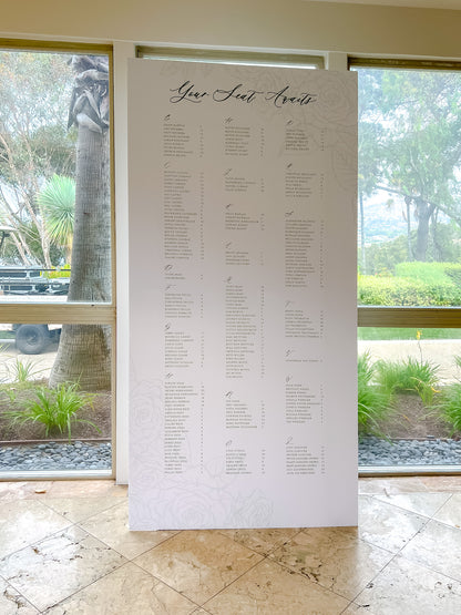 4' x 8' Seating Chart Wall (Los Angeles Area) image 8